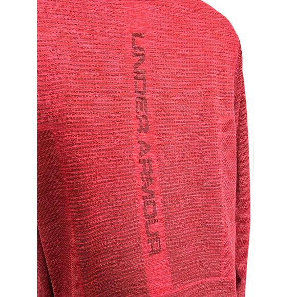 Under Armour Red Long Sleeve Performance Shirt For Men - Size XXL - Picture 8 of 11